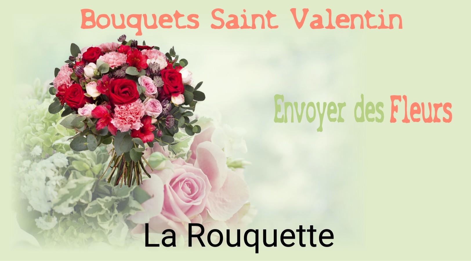 Roses de Saint-Valentin livrées à La Rouquette
